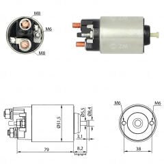 ZM 3993 - MARŞ OTOMATİĞİ 12V
