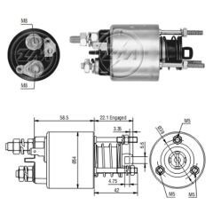 ZM 4595 - MARŞ OTOMATİĞİ 12V
