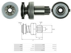 UMD 5552 - MARŞ DİŞLİSİ 9 DİŞ