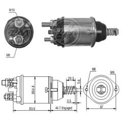 ZM 616 - MARŞ OTOMATİĞİ 12V