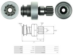 UMD 5561 - MARŞ DİŞLİSİ 10 DİŞ