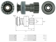 UMD 5843 - MARŞ DİŞLİSİ 15 DİŞ