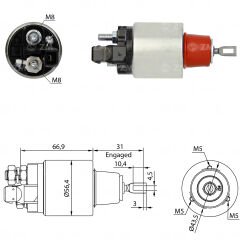 ZM 3972 - MARŞ OTOMATİĞİ 12V