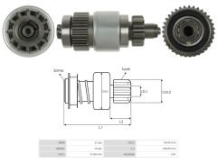 UMD 5573 - MARŞ DİŞLİSİ 12 DİŞ