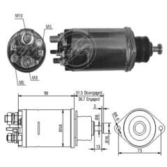 ZM 809 - MARŞ OTOMATİĞİ 12V