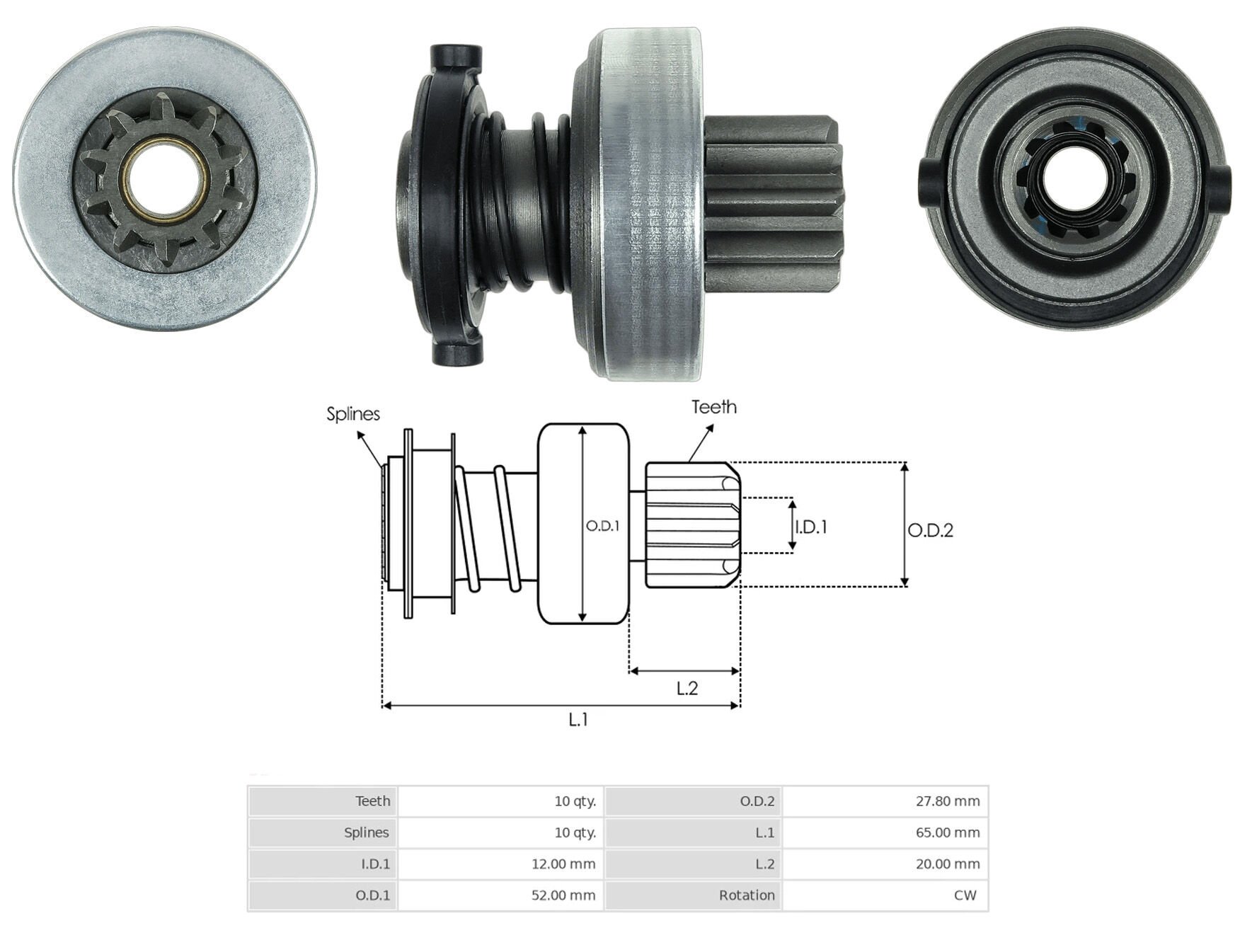 MARS DISLISI 10 DIS MERCEDES BENZ 190 - 200 - 300 DIZEL