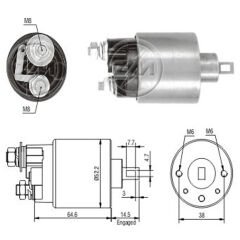 ZM 712 - MARŞ OTOMATİĞİ 12V