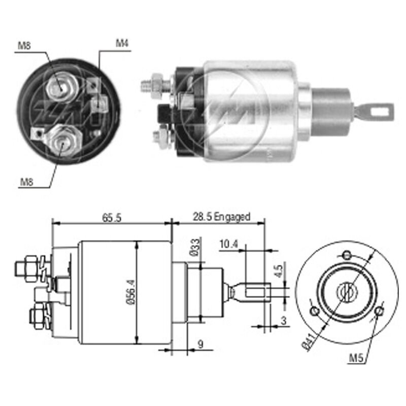 ZM 3674 - MARŞ OTOMATİĞİ 24V