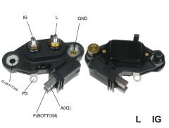 ALTERNATOR KONJEKTOR 12V VOLWAGEN / AUDI / MERCEDES BENZ CIFT CIVATALI E.M.