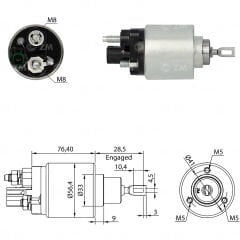 ZM 1978 - MARŞ OTOMATİĞİ 12V