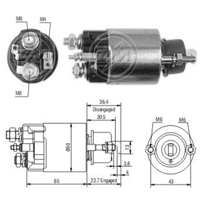 ZM 701 - MARŞ OTOMATİĞİ 12V