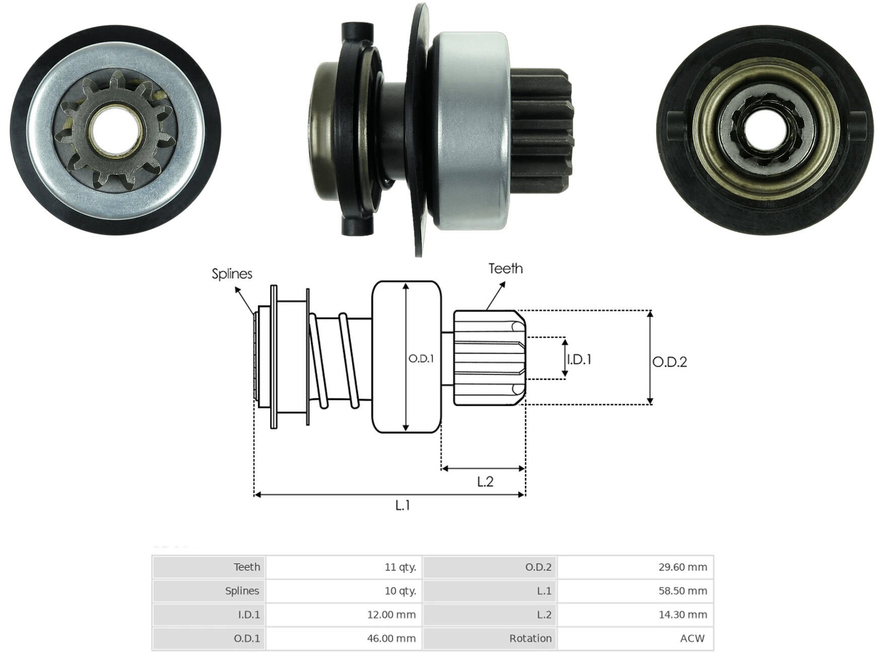 MARS DISLISI 11 DIS LADA SAMARA 1.1 - 1.3 - 1.5