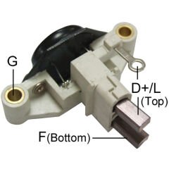 ALTERNATOR KONJEKTOR 12V LADA / JCB / M.FERGUSON REPLACING: ISKRA 16.915.221 SERVICING: ISKRA IA0727/IA1204/IA498/IA0668/