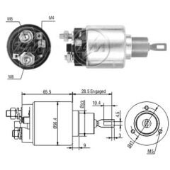 ZM 1674 - MARŞ OTOMATİĞİ 12V