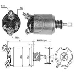 ZM 633 - MARŞ OTOMATİĞİ 12V