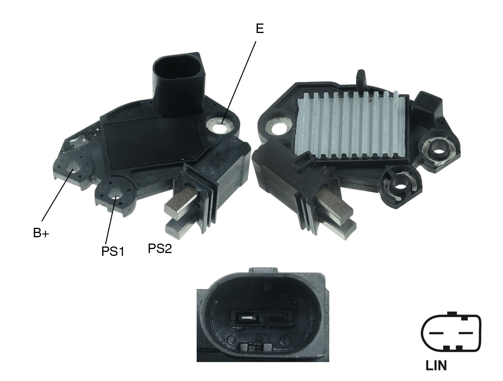 ALTERNATOR KONJEKTOR 12V LIN TERMINAL TEK FIS MERCEDES BENZ SPRINTER - VIANO - VITO CDI 180 AMP