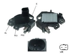 ALTERNATOR KONJEKTOR 12V LIN TERMINAL TEK FIS MERCEDES BENZ SPRINTER - VIANO - VITO CDI 180 AMP