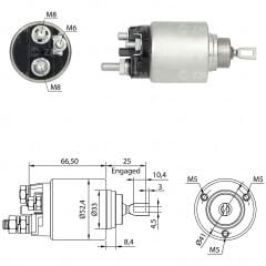 ZM 5382 - MARŞ OTOMATİĞİ 12V