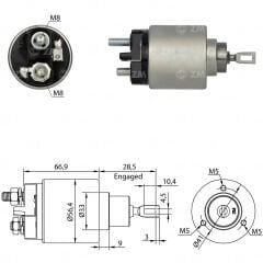 ZM 575 - MARŞ OTOMATİĞİ 12V