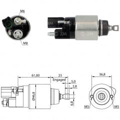 ZM 1281 - MARŞ OTOMATİĞİ 12V