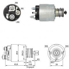 ZM 6494 - MARŞ OTOMATİĞİ 12V