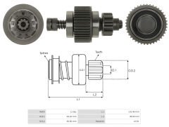 UMD 5618 - MARŞ DİŞLİSİ 11 DİŞ
