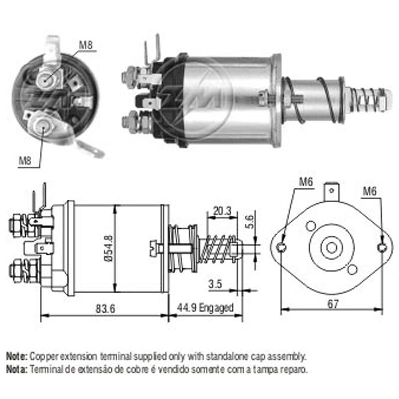 ZM 1615 - MARŞ OTOMATİĞİ 12V