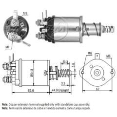 ZM 1615 - MARŞ OTOMATİĞİ 12V