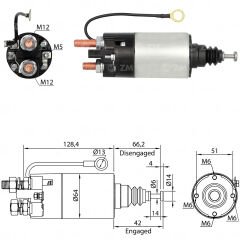 ZM 2842 - MARŞ OTOMATİĞİ 12V