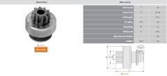 ZEN 1209 - MARŞ DİŞLİSİ 10 DİŞ