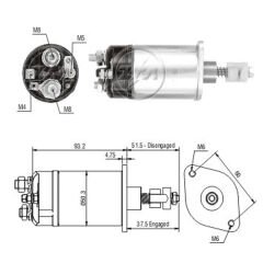 ZM 821 - MARŞ OTOMATİĞİ 12V