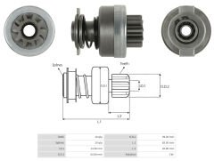 UMD 5899 - MARŞ DİŞLİSİ 10 DİŞ