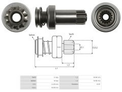 UMD 5866 - MARŞ DİŞLİSİ 11 DİŞ