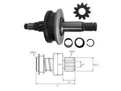 MARS DISLISI KIA BONGO / YANMAR MOTOR (CCW) (DISLI KAFALI)