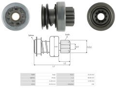 MARS DISLISI 9 DIS TOYOTA COROLLA 1.4 - 1.6 - AURIS 1.6 - AVENSIS 1.8 / BMW 316 - 320
