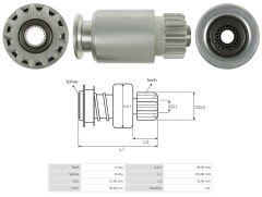 UMD 5654 - MARŞ DİŞLİSİ 13 DİŞ