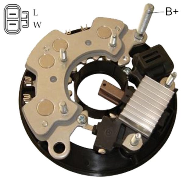 URV H 280 - ALTERNATÖR DİYOT TABLASI 12V