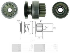 UMD 5855 - MARŞ DİŞLİSİ 12 DİŞ
