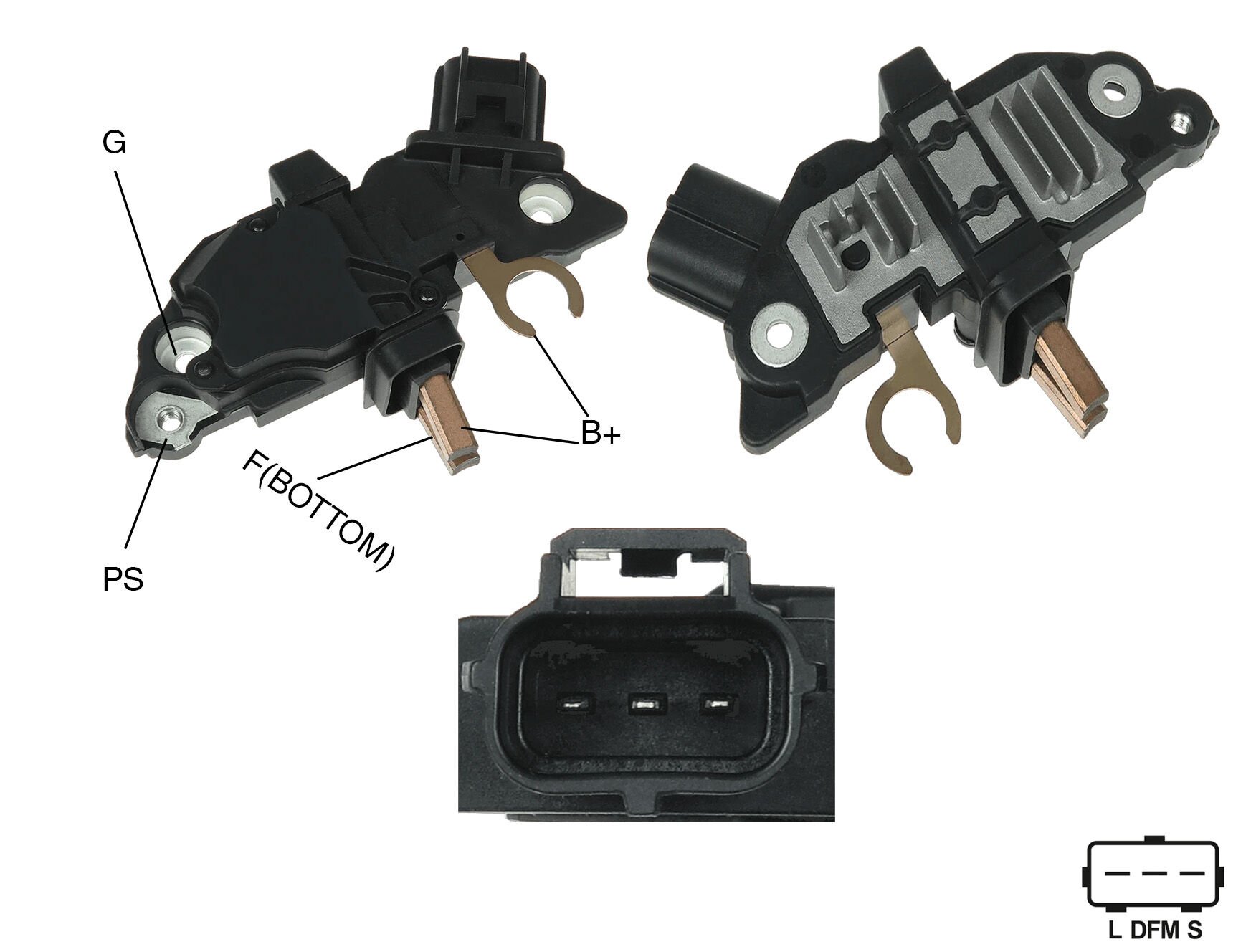 UVR B 253 - ALTERNATÖR KONJEKTÖR 12V
