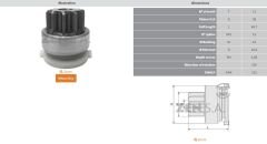 MARS DISLISI 11 DIS FORD FOCUS - C-MAX 1.6 TDCI - MONDEO 2.0 TDCI / VOLVO S40 - V50 1.6D
