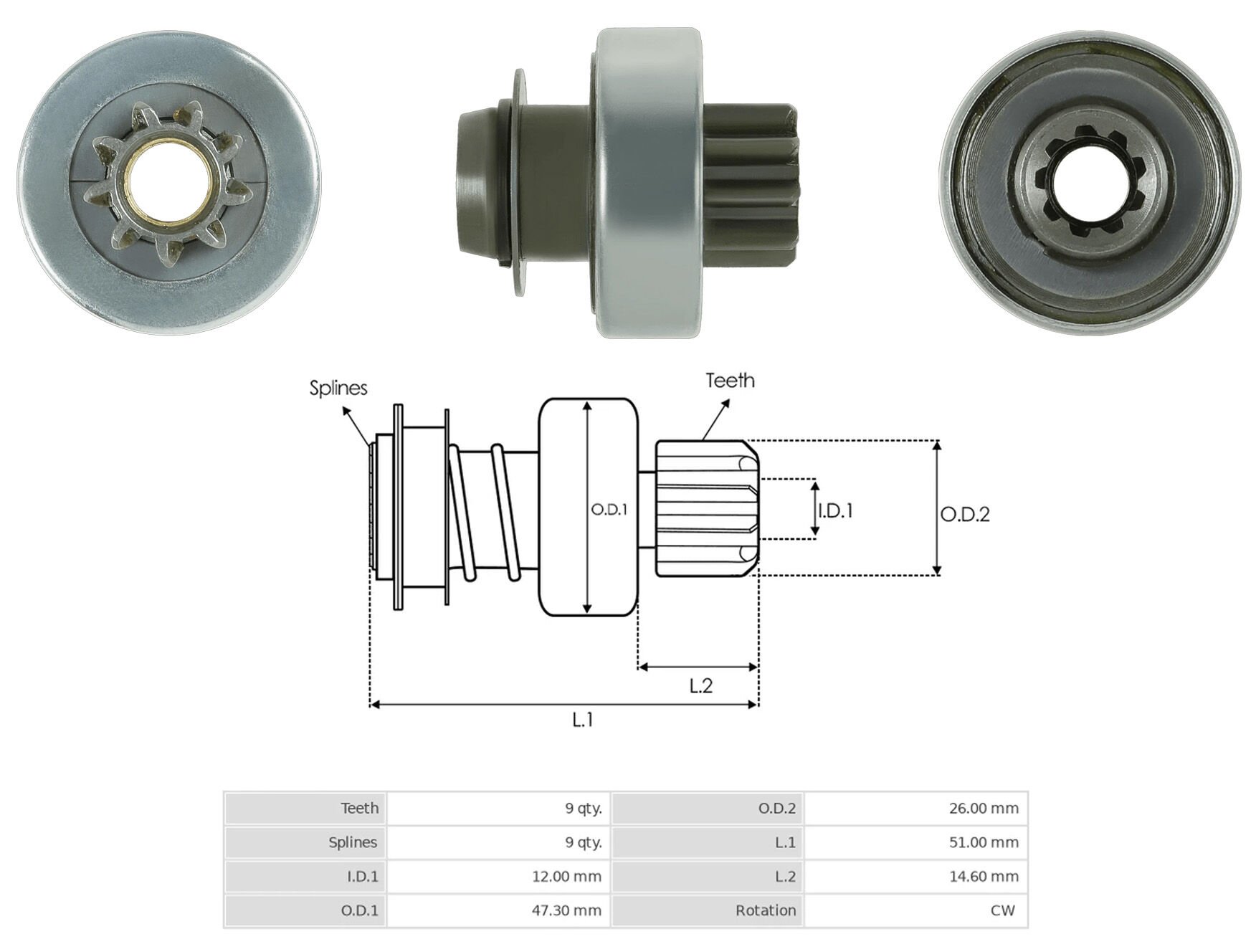 MARS DISLISI 9 DIS PEUGEOUT 205 GTI - 305 - 405 - 605