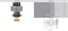 ZEN 1700 - MARŞ DİŞLİSİ 10 DİŞ