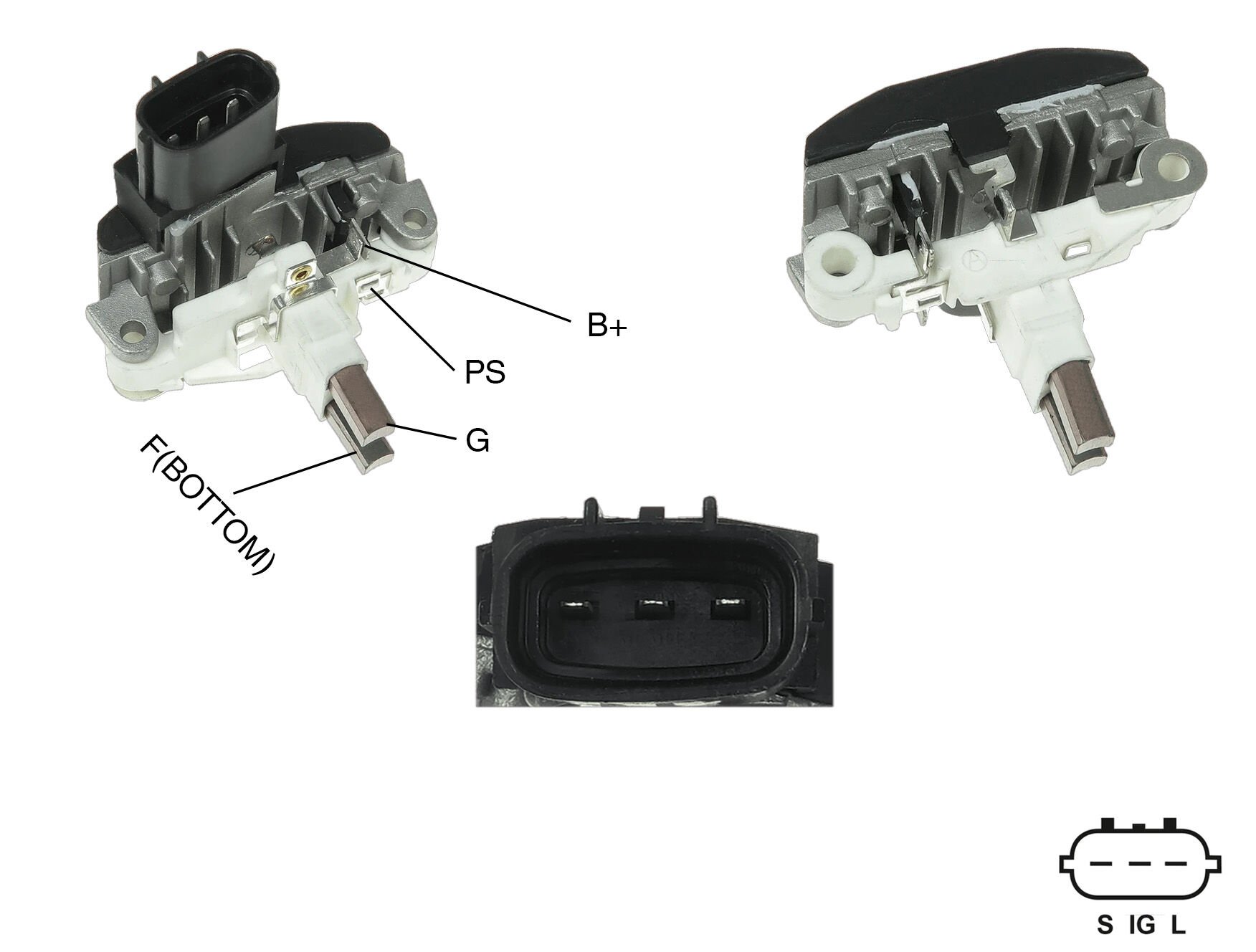 UVR B 543B - ALTERNATÖR KONJEKTÖR 24V