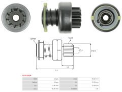 UMD 5684 - MARŞ DİŞLİSİ 10 DİŞ