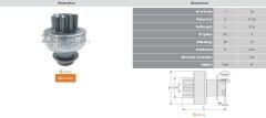 ZEN 1777 - MARŞ DİŞLİSİ 10 DİŞ