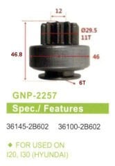 GNP 2257 - MARŞ DİŞLİSİ 11 DİŞ