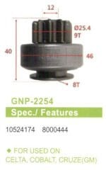 GNP 2254 - MARŞ DİŞLİSİ 9 DİŞ