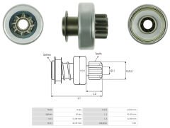 UMD 5703 - MARŞ DİŞLİSİ 8 DİŞ