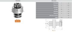 MARS DISLISI 10 DIS CASE / JCB / LANDINI / MASSEY FERGUSON / NEW HOLLAND / RENAULT AGRI