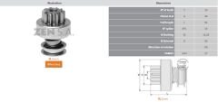 ZEN 1600 - MARŞ DİŞLİSİ 10 DİŞ